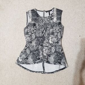 BCBGMAXAZRIA peplum top